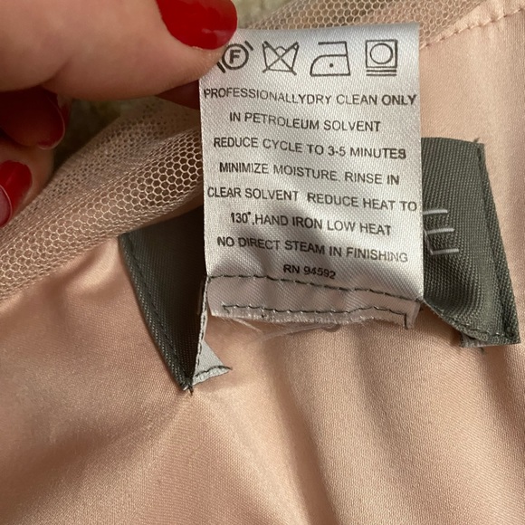 Amsale Bridesmaid’s soft tulle Dress, size 8 - Picture 12 of 13